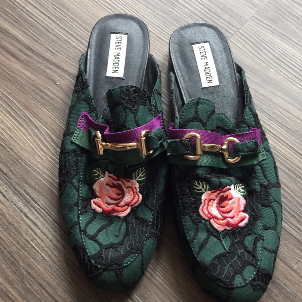 STEVE MADDEN MULES LOAFER SLIDES